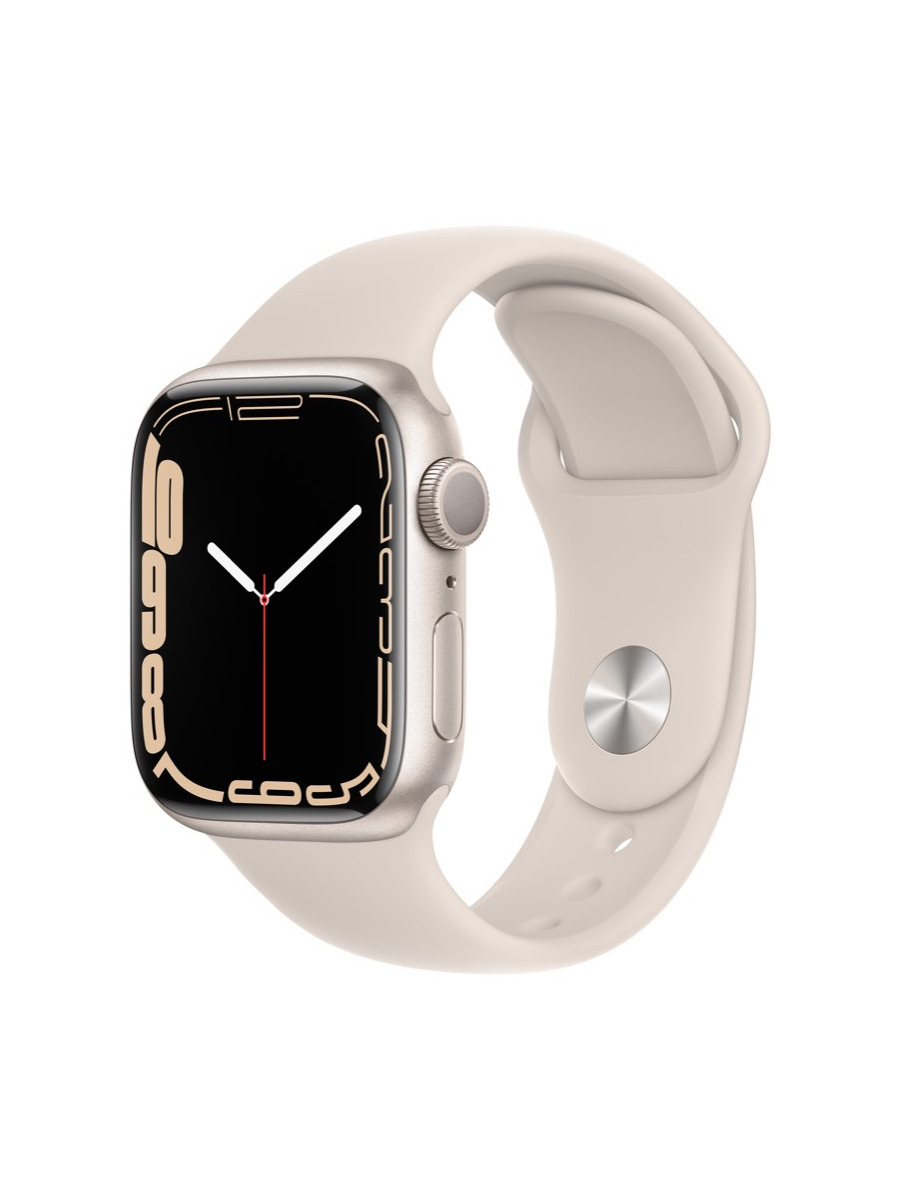 Apple Watch Series 7（GPSモデル）アルミニウムケースとスポーツバンド 詳細画像 スターライト 1