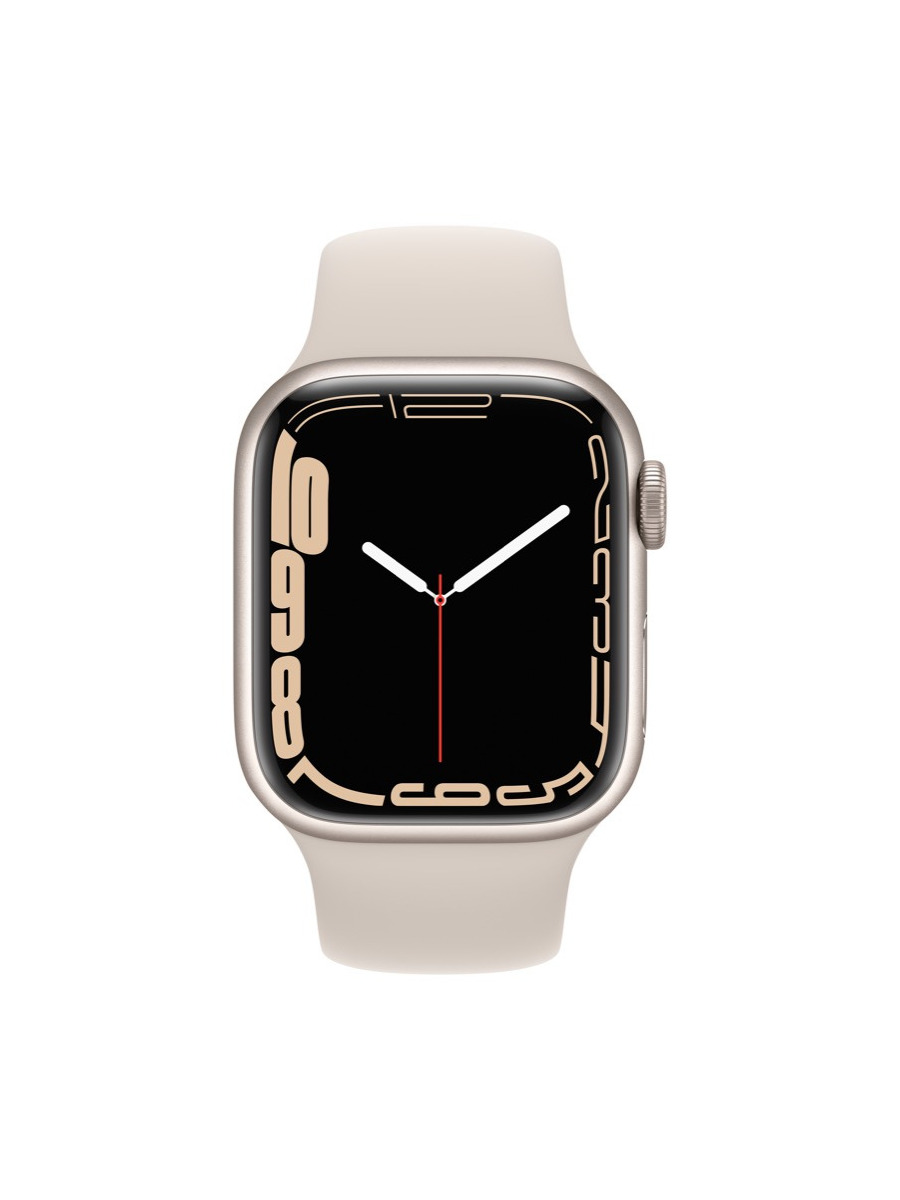 Apple Watch Series 7（GPSモデル）アルミニウムケースとスポーツバンド 詳細画像 スターライト 2