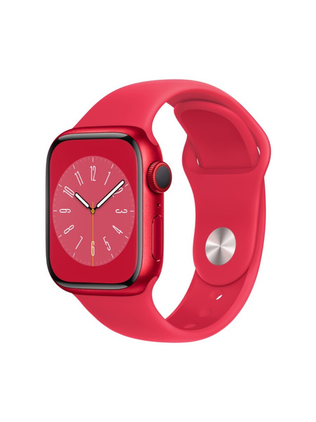 Apple Watch Series 8（GPS + Cellularモデル）アルミニウムケースとスポーツバンド 詳細画像 (PRODUCT)RED 1