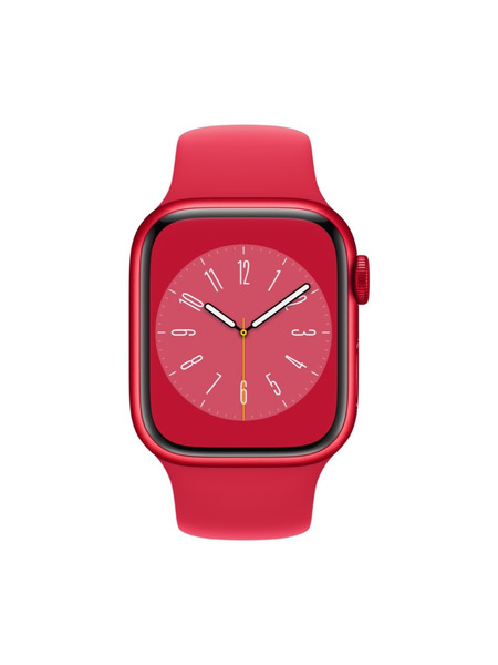 Apple Watch Series 8（GPS + Cellularモデル）アルミニウムケースとスポーツバンド 詳細画像 (PRODUCT)RED 2