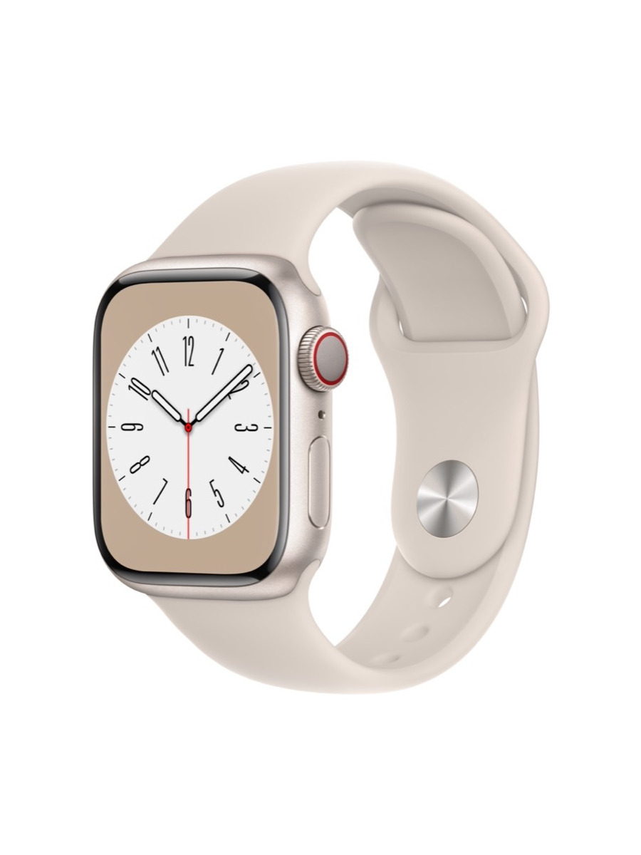 Apple Watch Series 8 (GPS) 41 mm スターライトアップルウォッチ