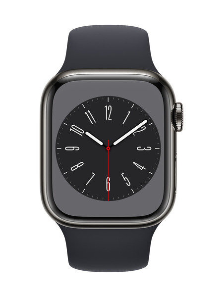 Apple-Watch-Series8-Cellular-Stainless 詳細画像 グラファイト 2