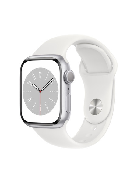Apple Watch Series 8（GPSモデル）アルミニウムケースとスポーツバンド 詳細画像 シルバー 1