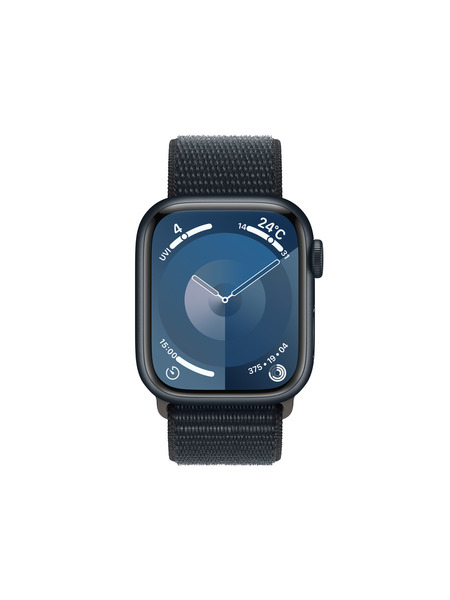 Apple Watch Series9（GPS + Cellularモデル）- アルミニウムケースとスポーツループ - カーボンニュートラル 詳細画像 ミッドナイト 2