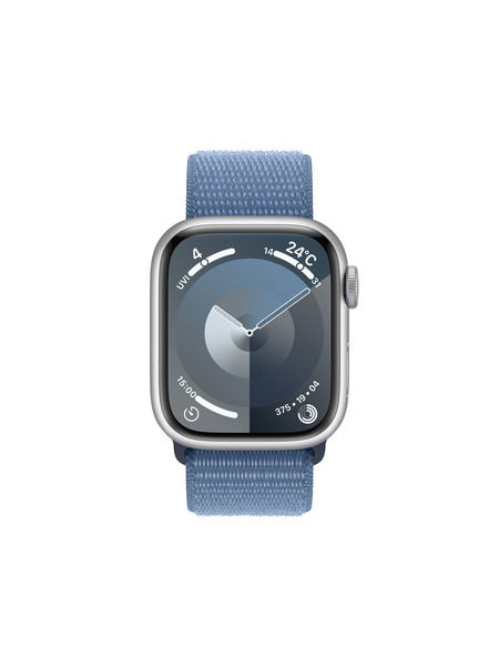 Apple Watch Series9（GPS + Cellularモデル）- アルミニウムケースとスポーツループ - カーボンニュートラル 詳細画像 シルバー 2