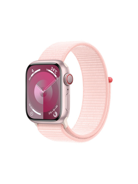 Apple Watch Series9（GPS + Cellularモデル）- アルミニウムケースとスポーツループ - カーボンニュートラル 詳細画像 ピンク 1