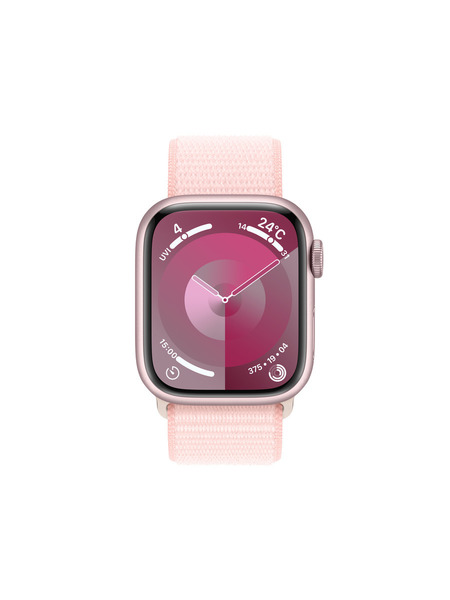 Apple Watch Series9（GPS + Cellularモデル）- アルミニウムケースとスポーツループ - カーボンニュートラル 詳細画像 ピンク 2