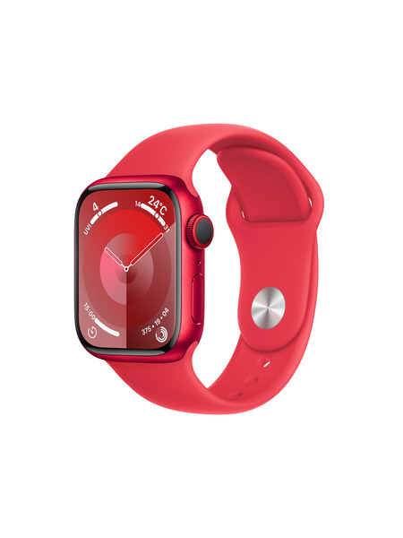 Apple Watch Series 9（GPS + Cellularモデル）-アルミニウムケースとスポーツバンド 詳細画像 (PRODUCT)RED 1