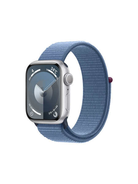 Apple Watch Series9（GPS）- アルミニウムケースとスポーツループ - カーボンニュートラル 詳細画像 シルバー 1