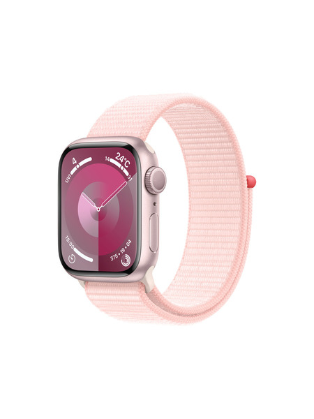 Apple Watch Series9（GPS）- アルミニウムケースとスポーツループ - カーボンニュートラル 詳細画像 ピンク 1