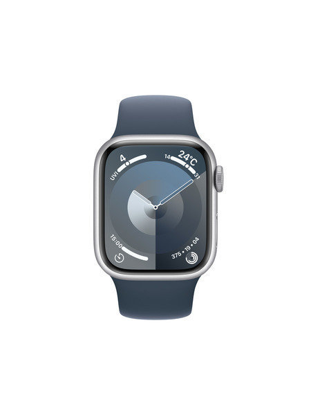 Apple Watch Series 9（GPSモデル）-アルミニウムケースとスポーツバンド 詳細画像 シルバー 2