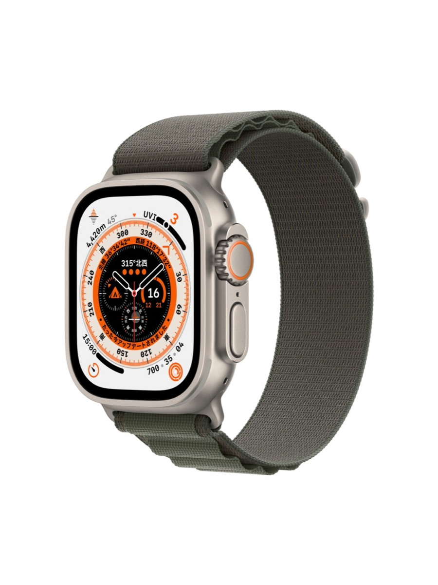 Apple Watch Ultra（GPS + Cellularモデル）- チタニウムケースと ...