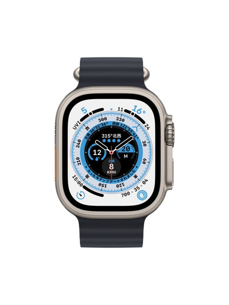 Apple Watch Ultra（GPS + Cellularモデル）- チタニウムケースとオーシャンバンド 詳細画像 ミッドナイト 2