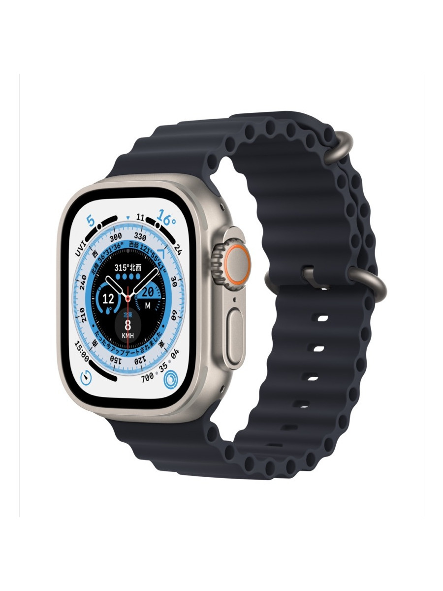 Apple Watch Ultra（GPS + Cellularモデル）- チタニウムケースとオーシャンバンド