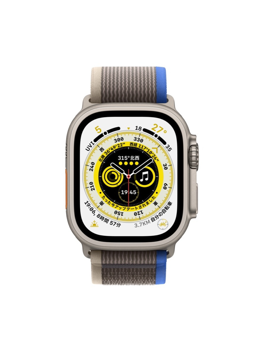 Apple Watch Ultra（GPS + Cellularモデル）- チタニウムケースと 