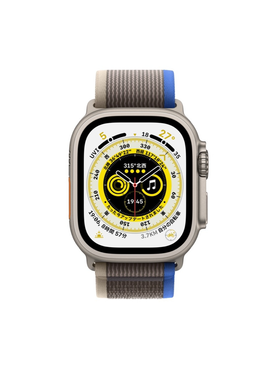 Apple Watch Ultra（GPS + Cellularモデル）- チタニウムケースとトレイルループ｜C smart公式オンラインストア