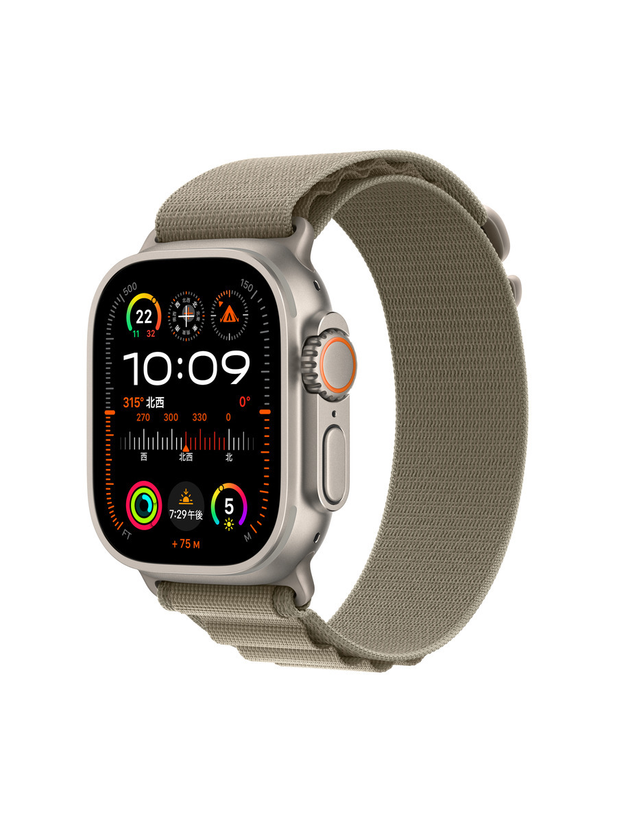 Apple Watch Ultra2（GPS + Cellularモデル）- チタニウムケースと ...