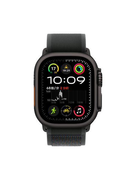 Apple Watch Ultra 2（GPS + Cellularモデル）- チタニウムケースとトレイルループ - カーボンニュートラル 詳細画像 ブラック 2