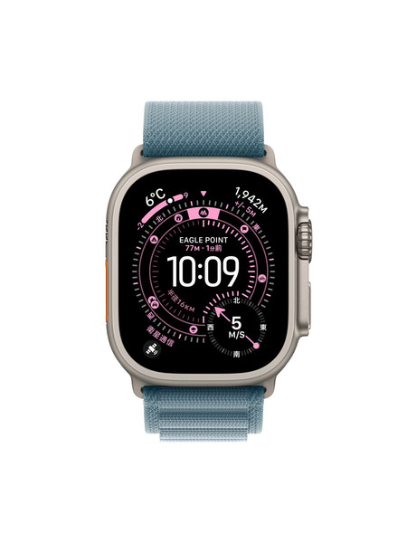 Apple Watch Ultra 3（GPS + Cellularモデル）- チタニウムケースとアルパインループ 詳細画像 ナチュラル 2