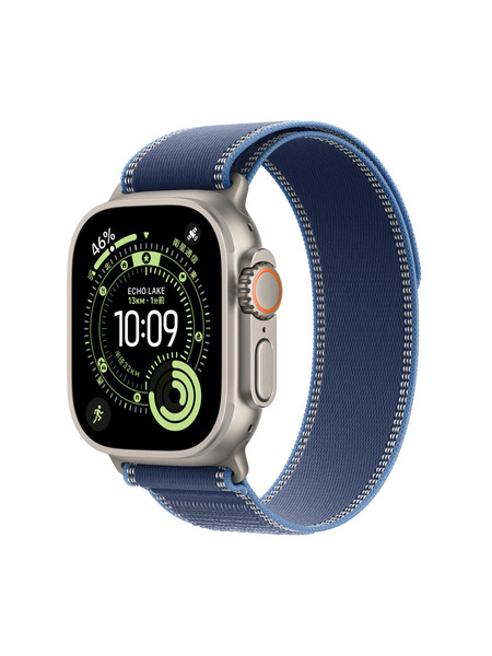 Apple Watch Ultra 3（GPS + Cellularモデル）- チタニウムケースとトレイルループ 詳細画像 ナチュラル 1