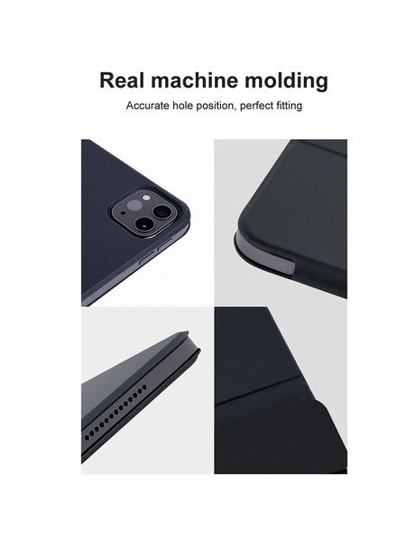 Intelligent Both Side Magnetic Leather Case(2021) iPad Pro 11 詳細画像 ブルー 3