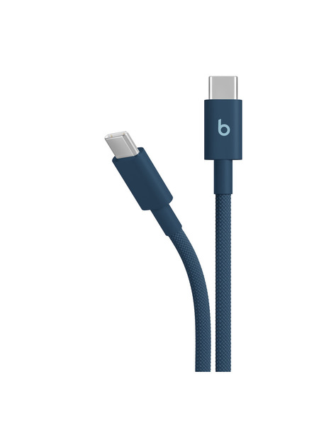 Beats USB-C - USB-C 編み込み式充電ケーブル（1.5m） 詳細画像 ニトロネイビー 1