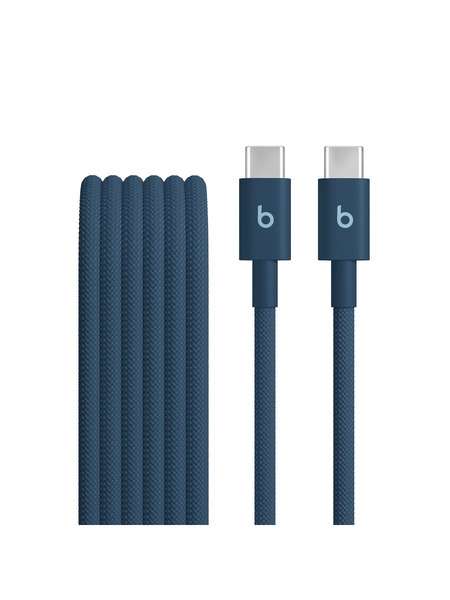Beats USB-C - USB-C 編み込み式充電ケーブル（1.5m） 詳細画像 ニトロネイビー 2