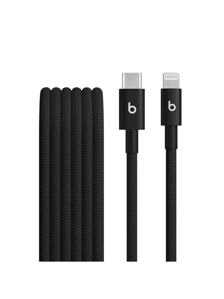 Beats USB-C - Lightning 編み込み式充電ケーブル（1.5m） 詳細画像 ボルトブラック 2