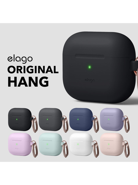 elago ORIGINAL HANG for AirPods第3世代  詳細画像 ダークグレイ 1