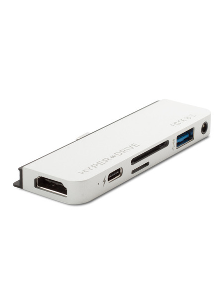 HyperDrive iPad Pro 6-in-1 USB-C Hub 詳細画像 シルバー 1