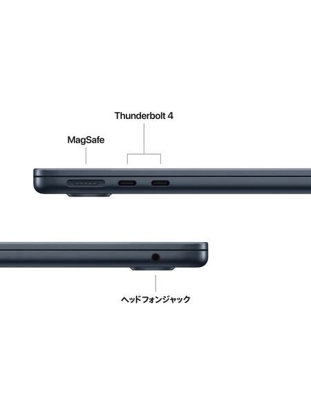 13インチMacBook Air M5チップ 詳細画像 ミッドナイト 6