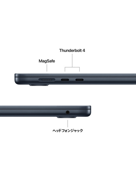 15インチ MacBook Air M5チップ 詳細画像 ミッドナイト 6
