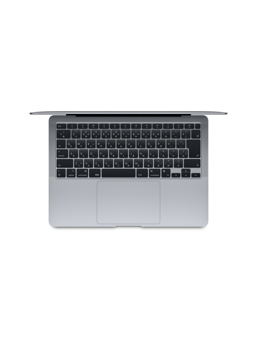 13インチMacBook Air: 8コアCPUと7コアGPUを搭載したApple M1チップ, 256GB SSD 詳細画像 スペースグレイ 2