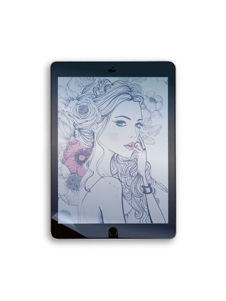 iPad 10.2インチ(第7世代/第9世代）対応　ペーパーライクフィルム 詳細画像 - 1