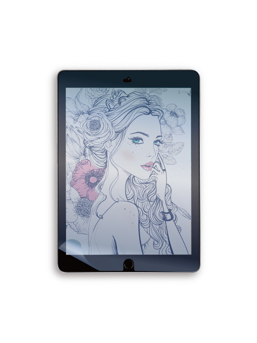 PC/タブレット タブレット 【iPad 10.2インチ(第7世代/第9世代）対応】　ペーパーライクフィルム