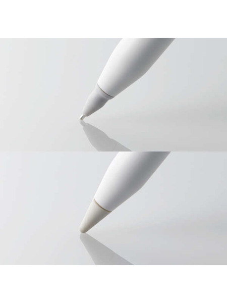 Apple Pencil 交換ペン先/2個入り/金属製/極細 詳細画像 - 3