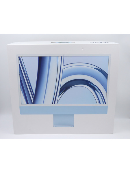 【リユースデバイス】iMac(2023) 24インチ M3チップ 8コアCPU 10コアGPU 256GB SSD ブルー 詳細画像 ブルー 8