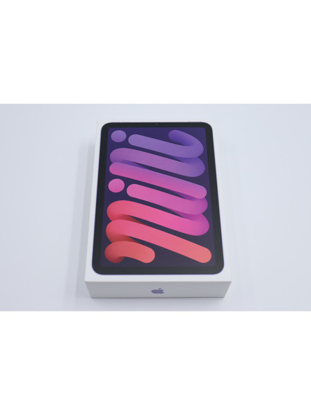 ※画面焼け有/インカメラ異常【リユースデバイス】8.3インチiPad mini Wi-Fi（第6世代） 詳細画像 パープル 7