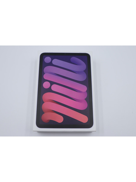 ※画面焼け有/インカメラ異常【リユースデバイス】8.3インチiPad mini Wi-Fi（第6世代） 詳細画像 パープル 7