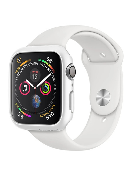 【Apple Watch Series 4 / 5 / 6 /SE(44mm)】用　画面保護ケース 詳細画像 ホワイト 4
