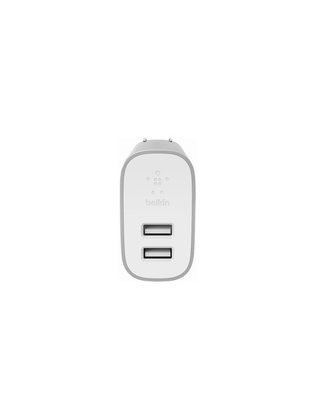 BOOST↑CHARGE USB充電器 2口 24W ライトニングケーブル付(PSE) 詳細画像 シルバー 1