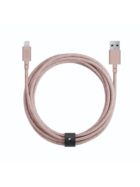BELT CABLE XL (USB-A TO LIGHTNING) 詳細画像 ローズ 1