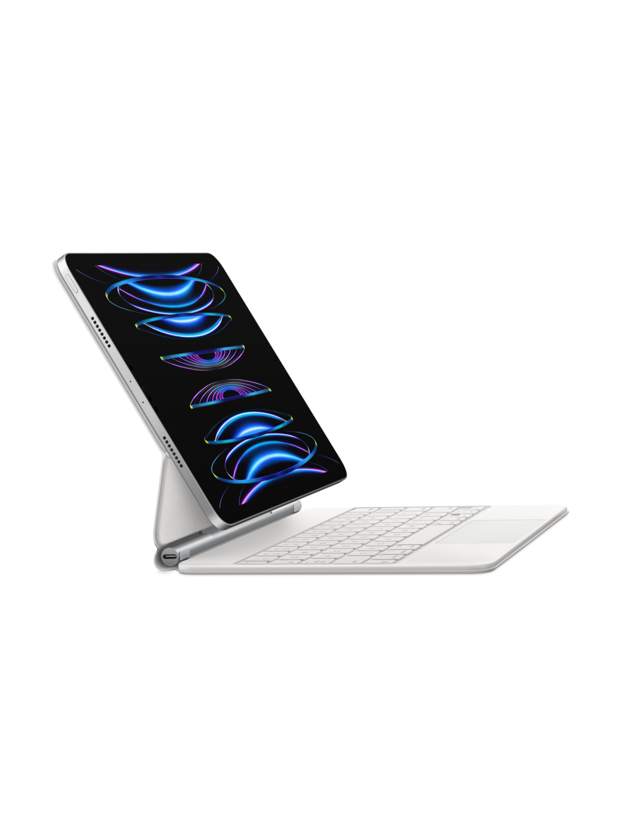 【安い直売】iPad 11インチ用　Magic Keyboard White ② キーボード