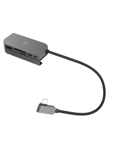 TYPE-C HUB IPAD PRO - HDMI + 2*USB-A + SD CARD + USB-C 詳細画像 ブラック 1