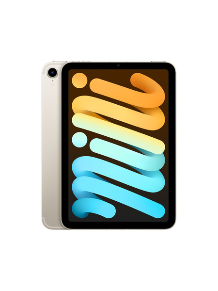 iPad mini (第6世代) Wi-Fi + Cellular 詳細画像 スターライト 1