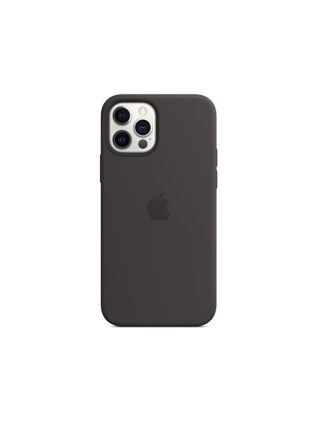 iPhone12-silicone-case 詳細画像 ブラック 1