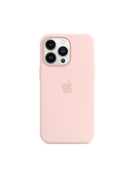 iPhone13Pro-SiliconeCase 詳細画像 チョークピンク 1