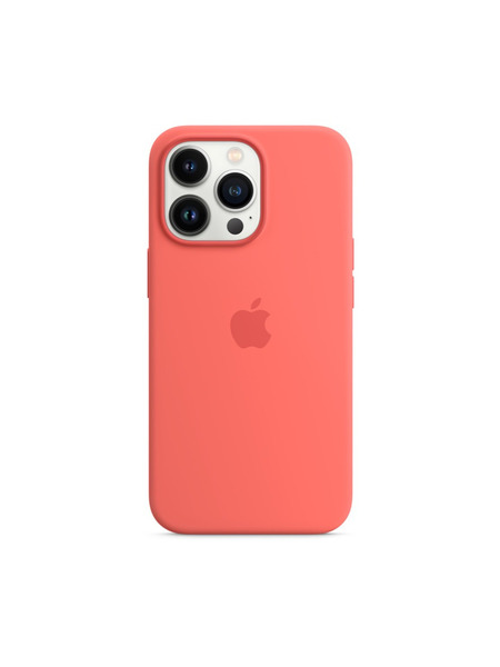 iPhone13Pro-SiliconeCase 詳細画像 ピンクポメロ 1