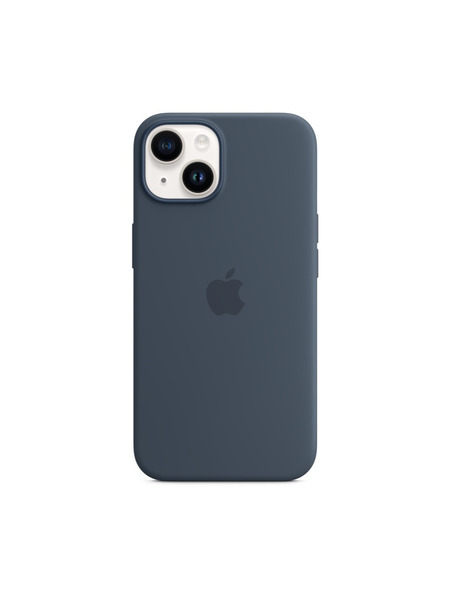 MagSafe対応iPhone 14シリコーンケース 詳細画像 ストームブルー 1