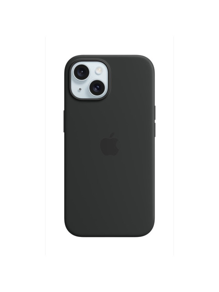 MagSafe対応iPhone 15シリコーンケース 詳細画像 ブラック 1